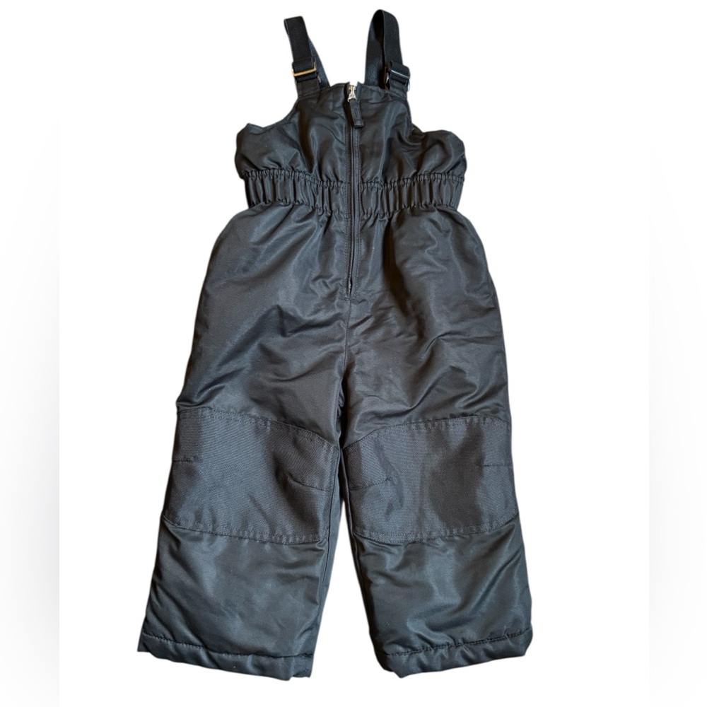 Healthtex Black Toddler Snow Pants w/ Bib